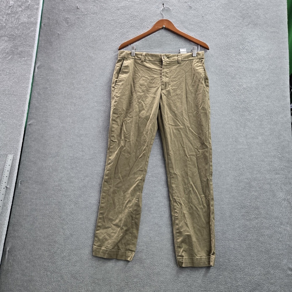 Banana Republic Men Pants 32X30 Khaki Chino Aiden 28" Inseam